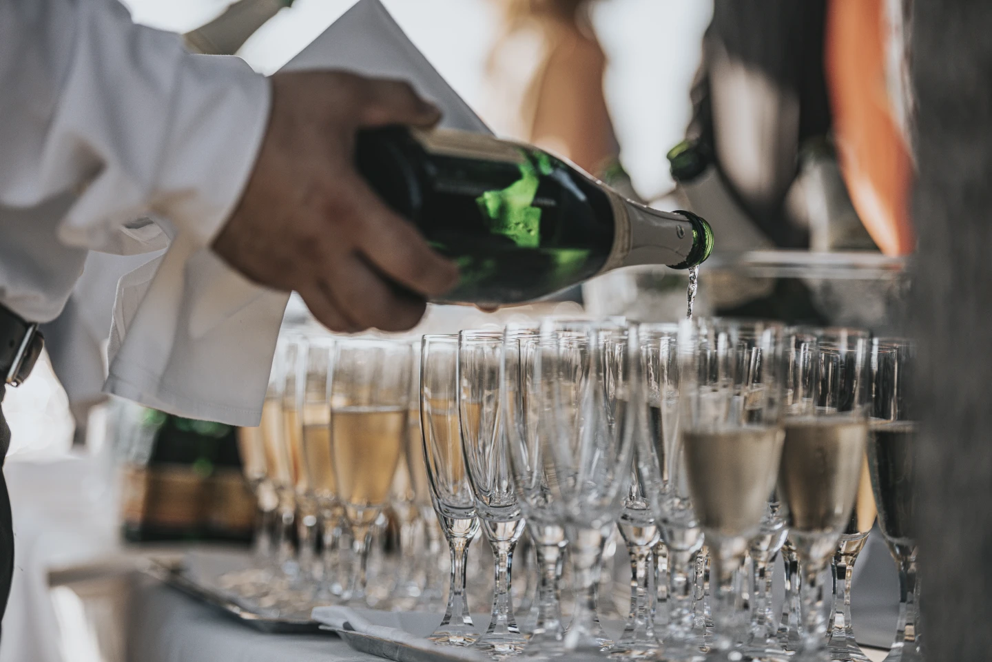 Ort für Empfänge und Toasts