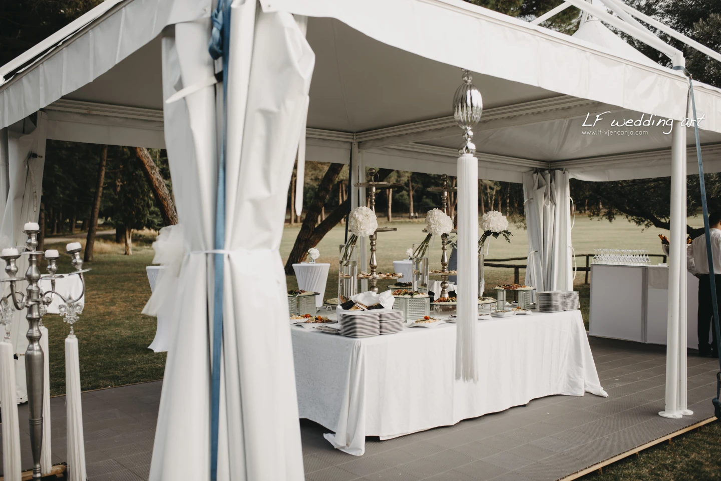 Open-Air Wedding Dinner Venue