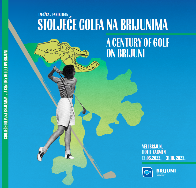 Katalog izložbe Stoljeće golfa na Brijunima