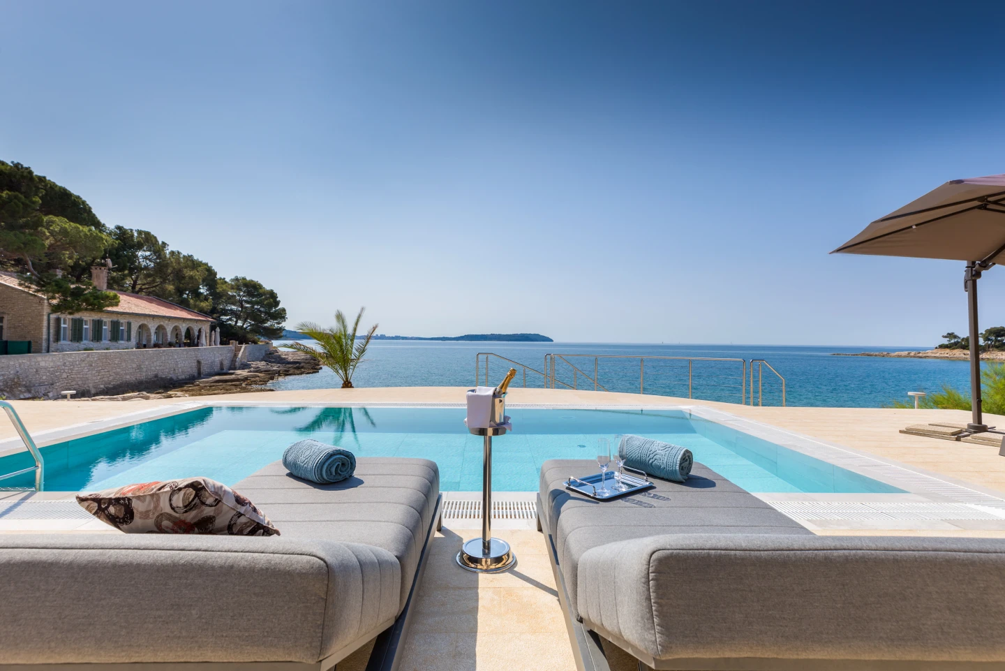 Luxury villas on Brijuni