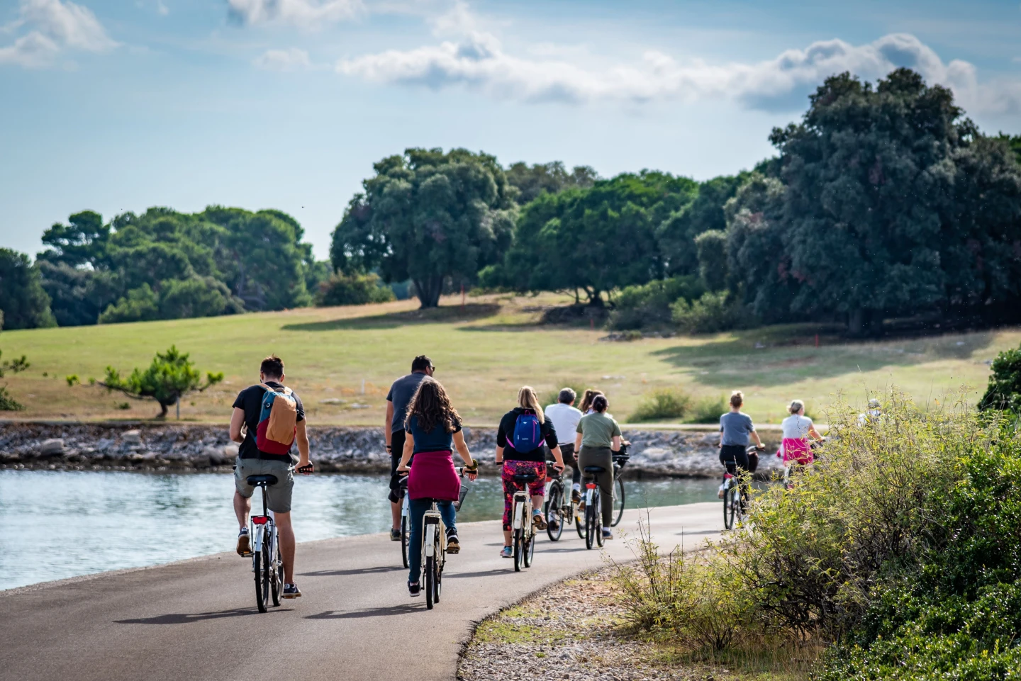 Visiting with your own bicycle